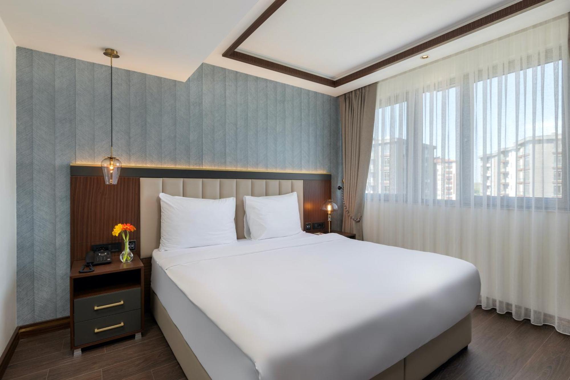 Miracle Istanbul Asia Airport Hotel & Spa Εξωτερικό φωτογραφία A bedroom at the hotel